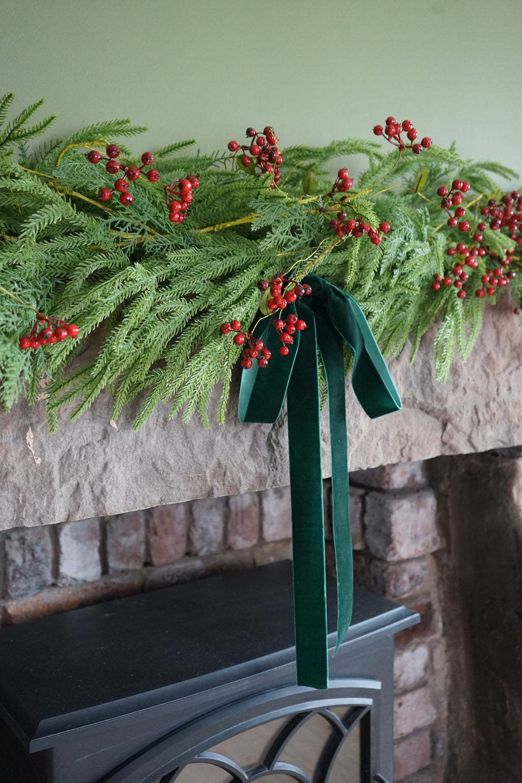 Faux Pine Garland