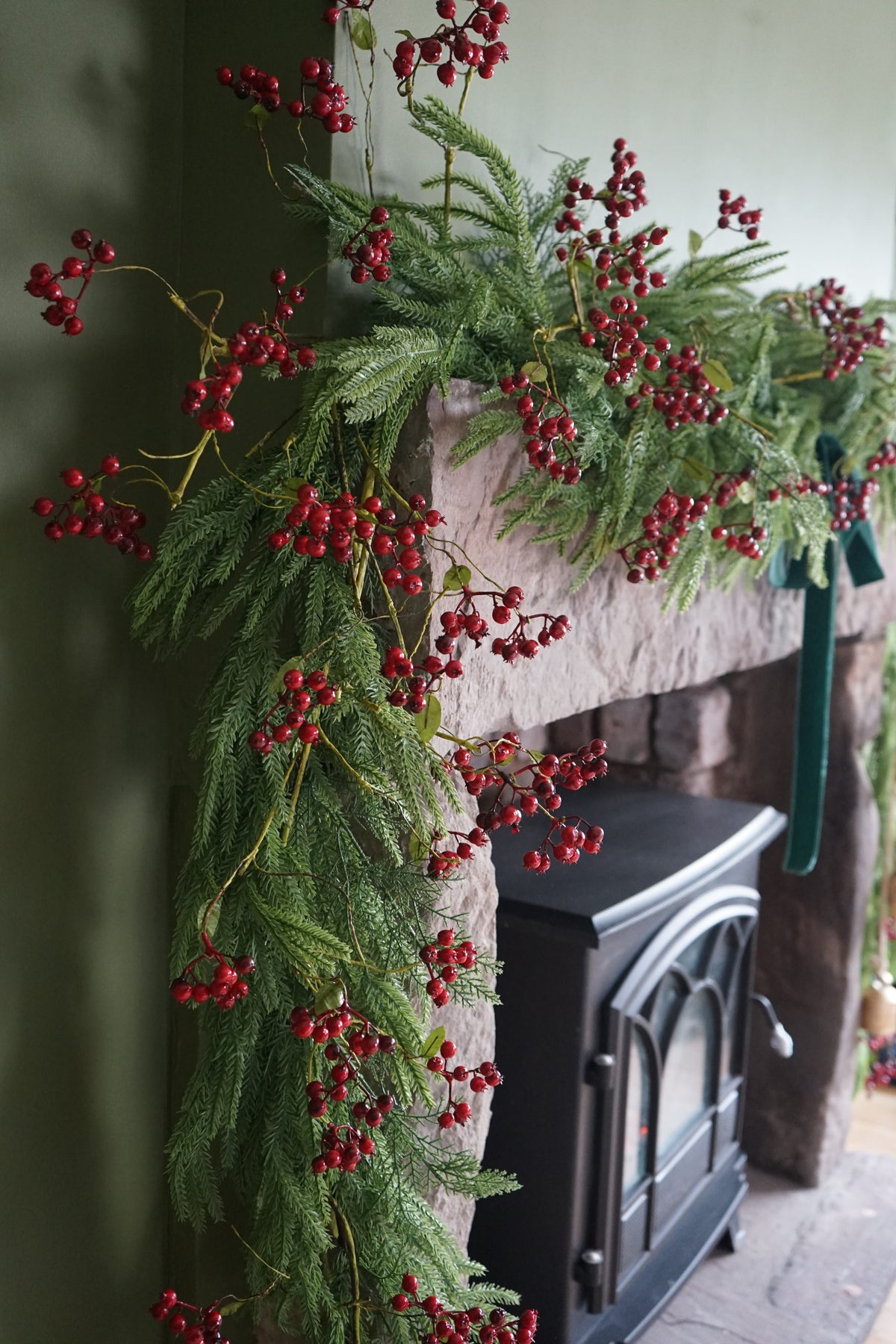 Faux Pine Garland
