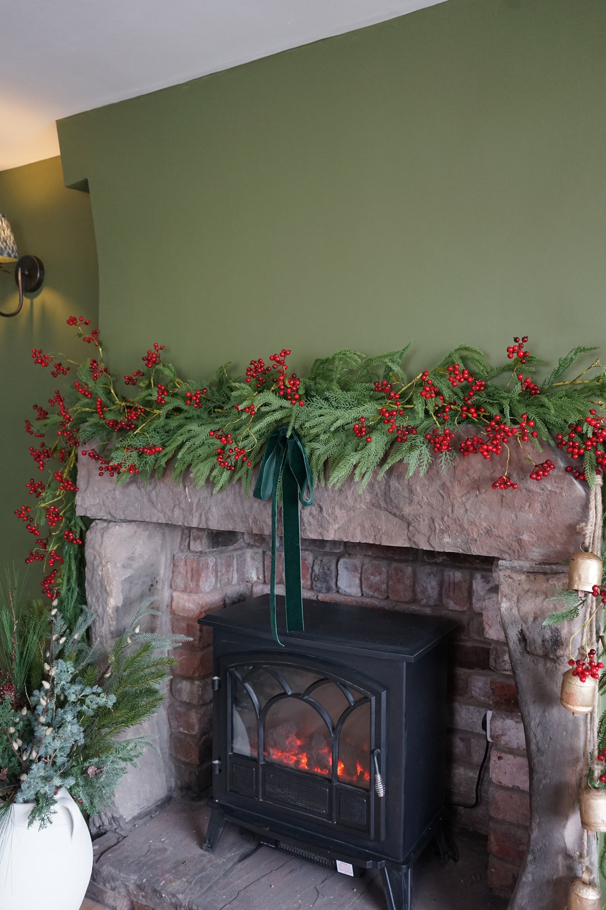 Faux Pine Garland