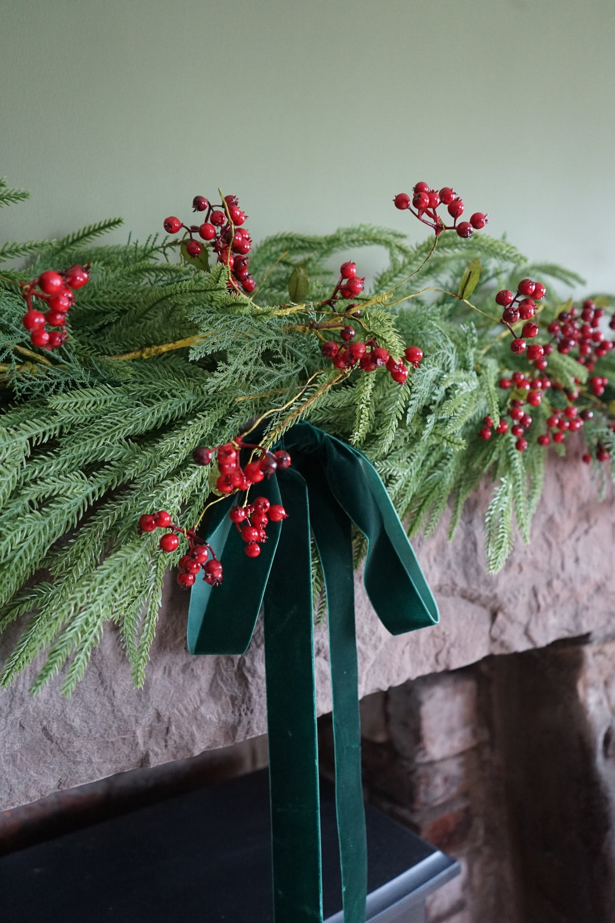 Faux Pine Garland