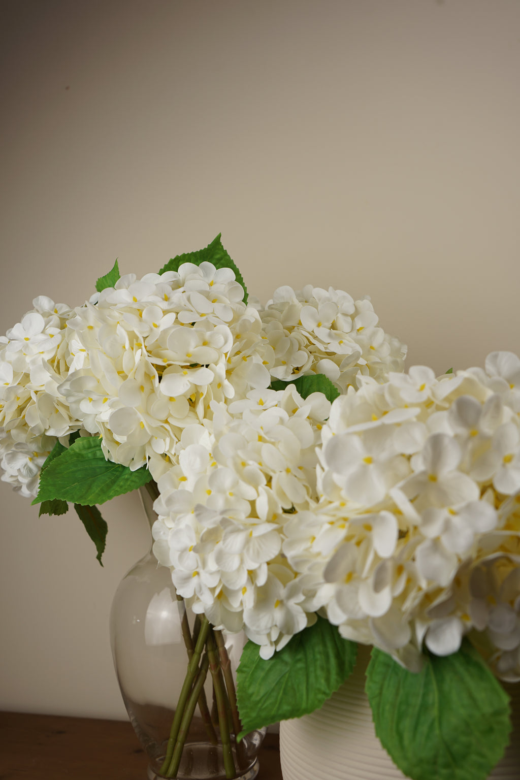 Faux Real Touch Hydrangea arrangement—8 stems