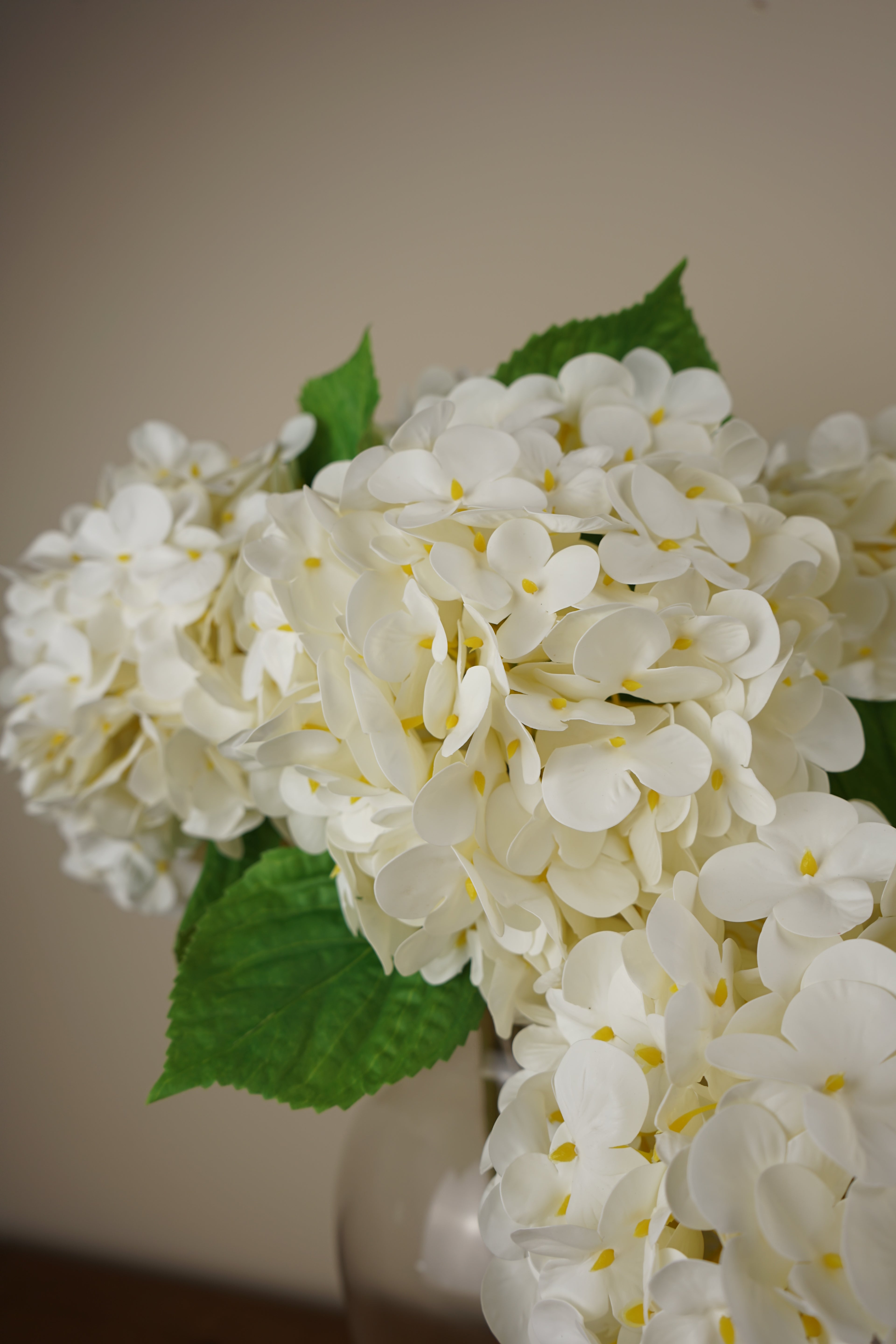Faux Real Touch Hydrangea arrangement—8 stems