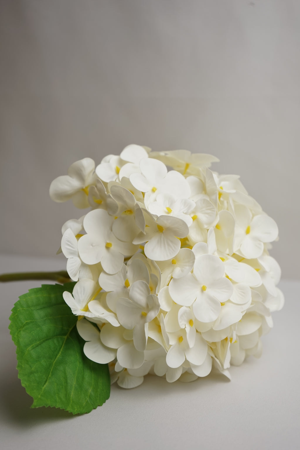 Faux Real Touch Cream Hydrangea