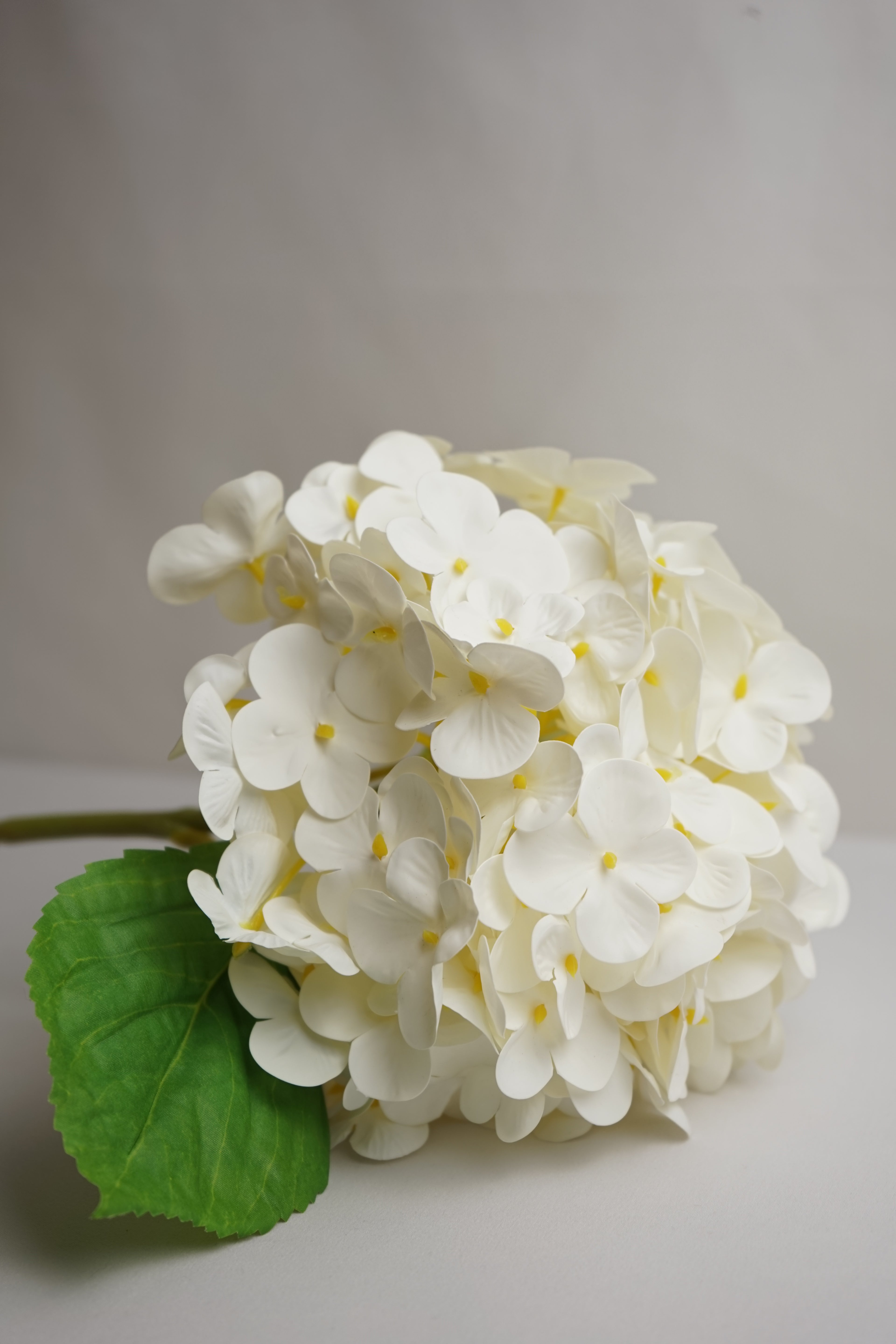 Faux Real Touch Cream Hydrangea
