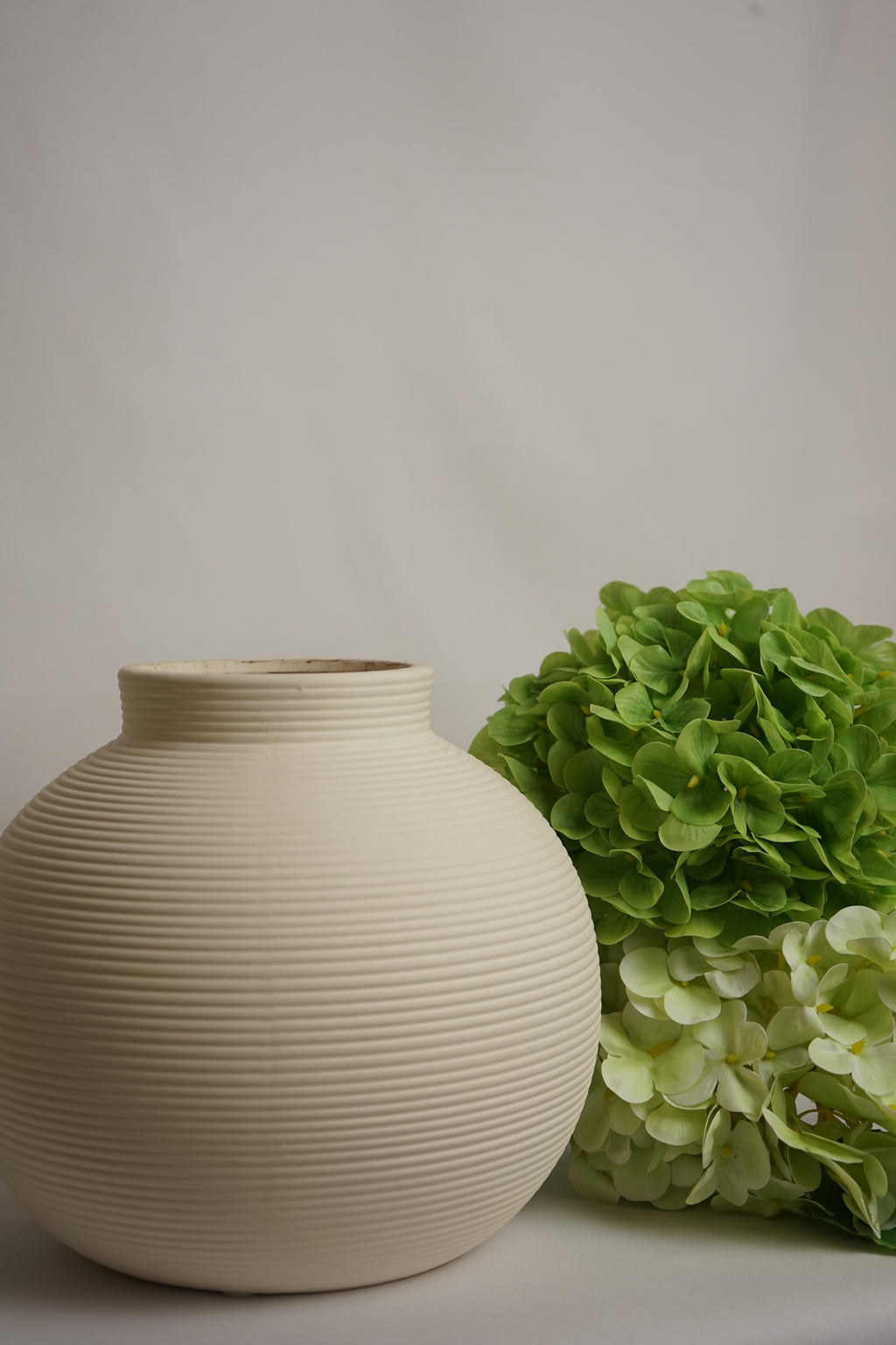 White Terracotta Vase
