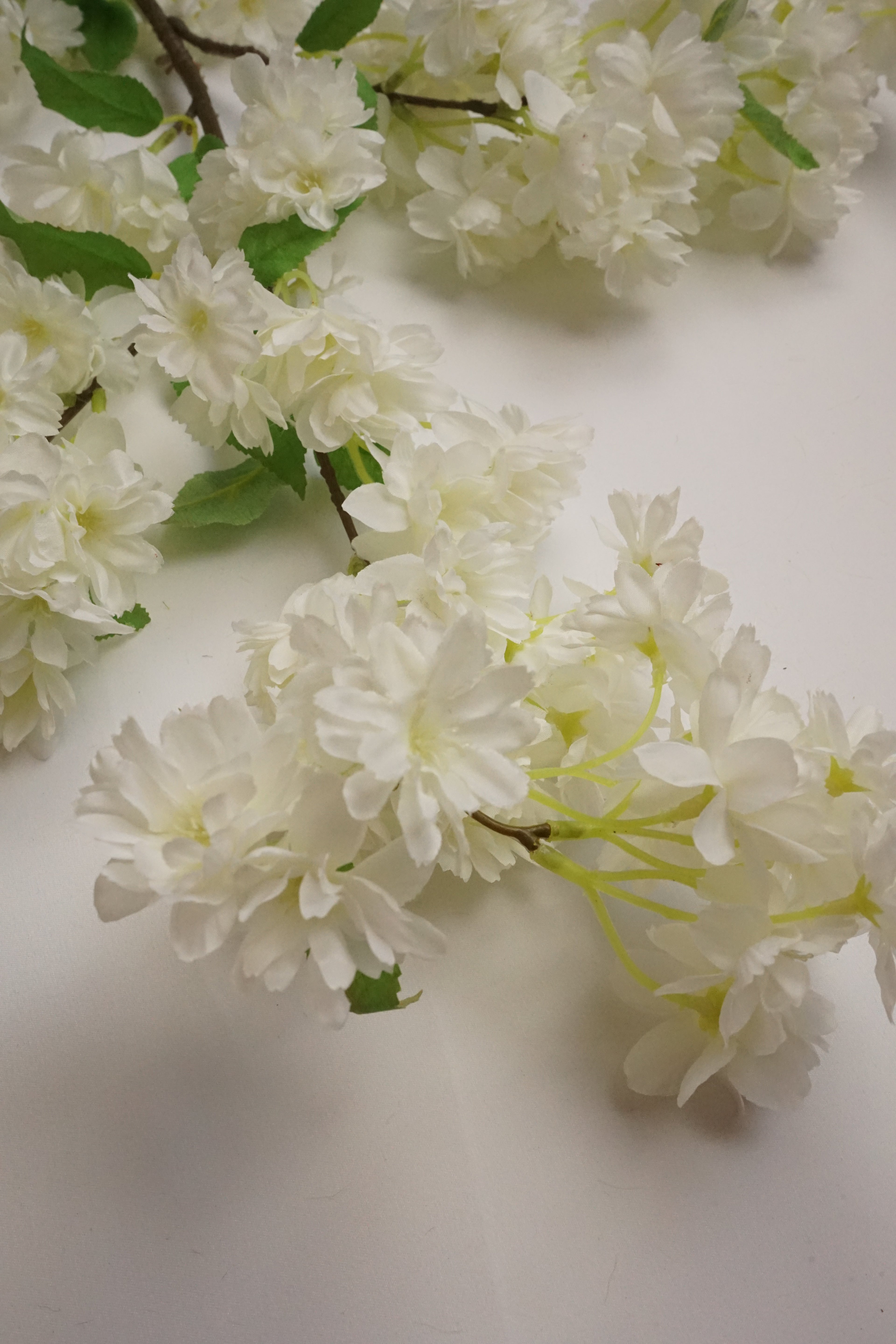 Faux Cherry Blossom White