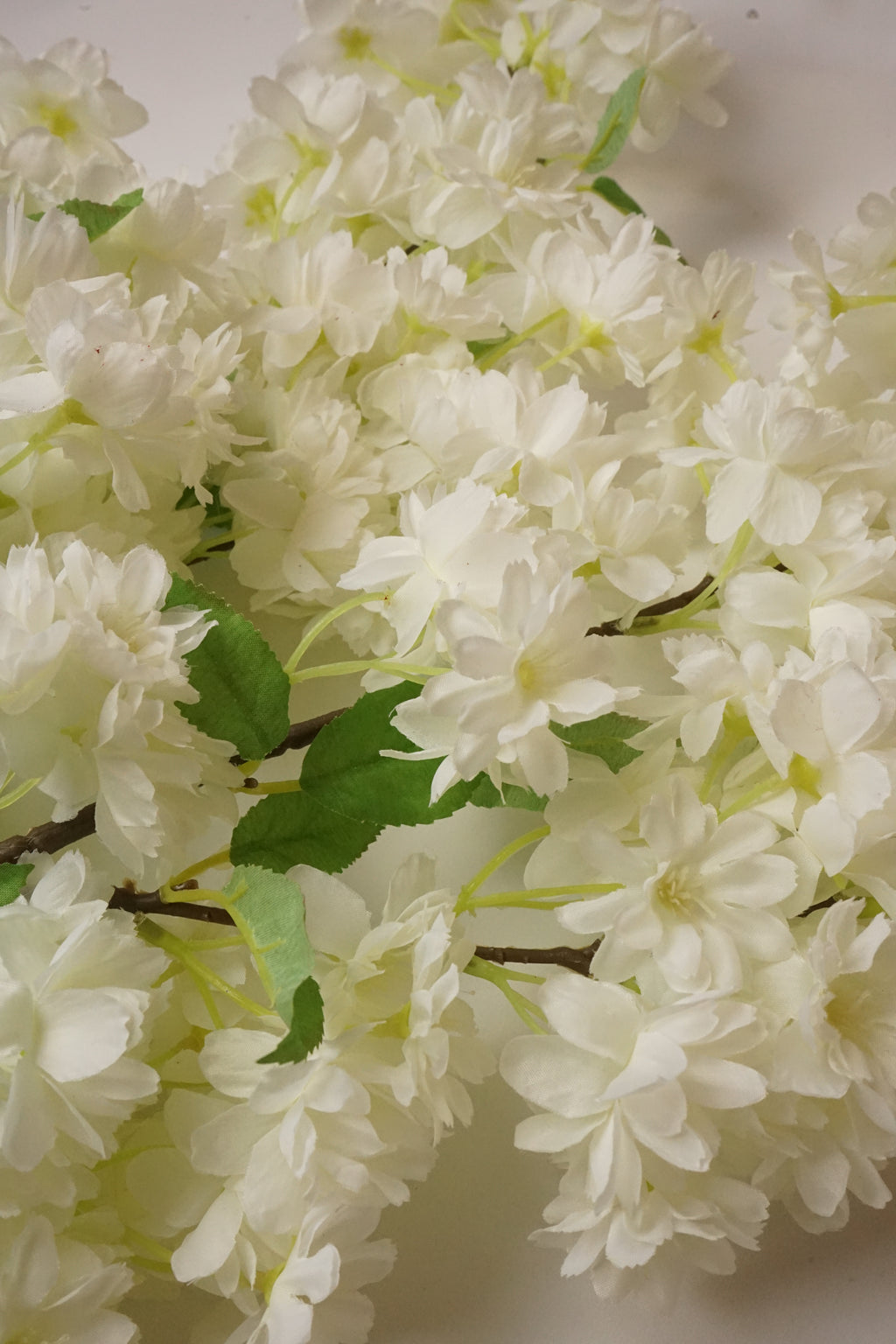Faux Cherry Blossom White