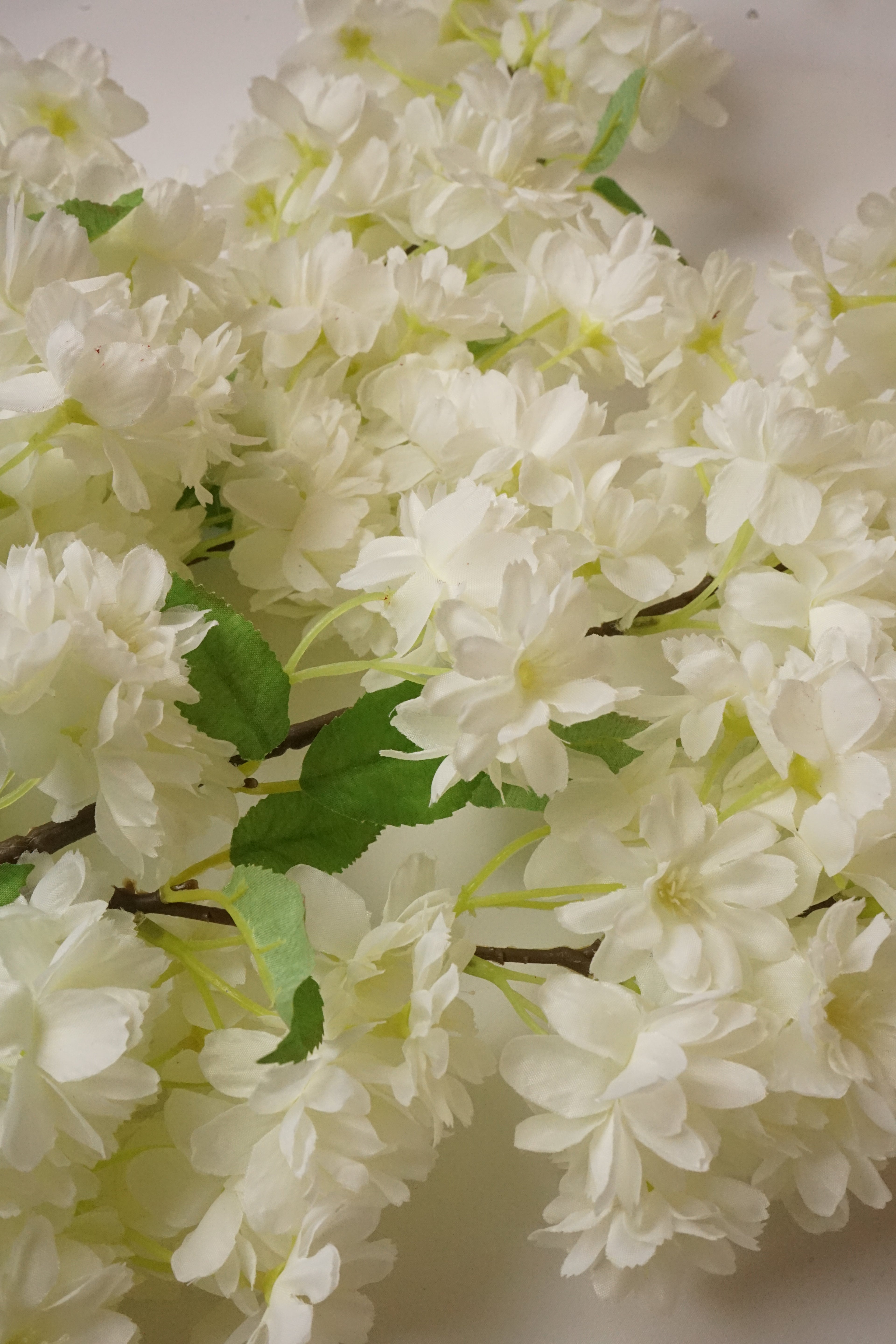 Faux Cherry Blossom White