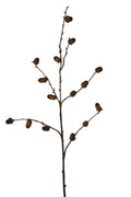 Faux Oak Acorn Branch
