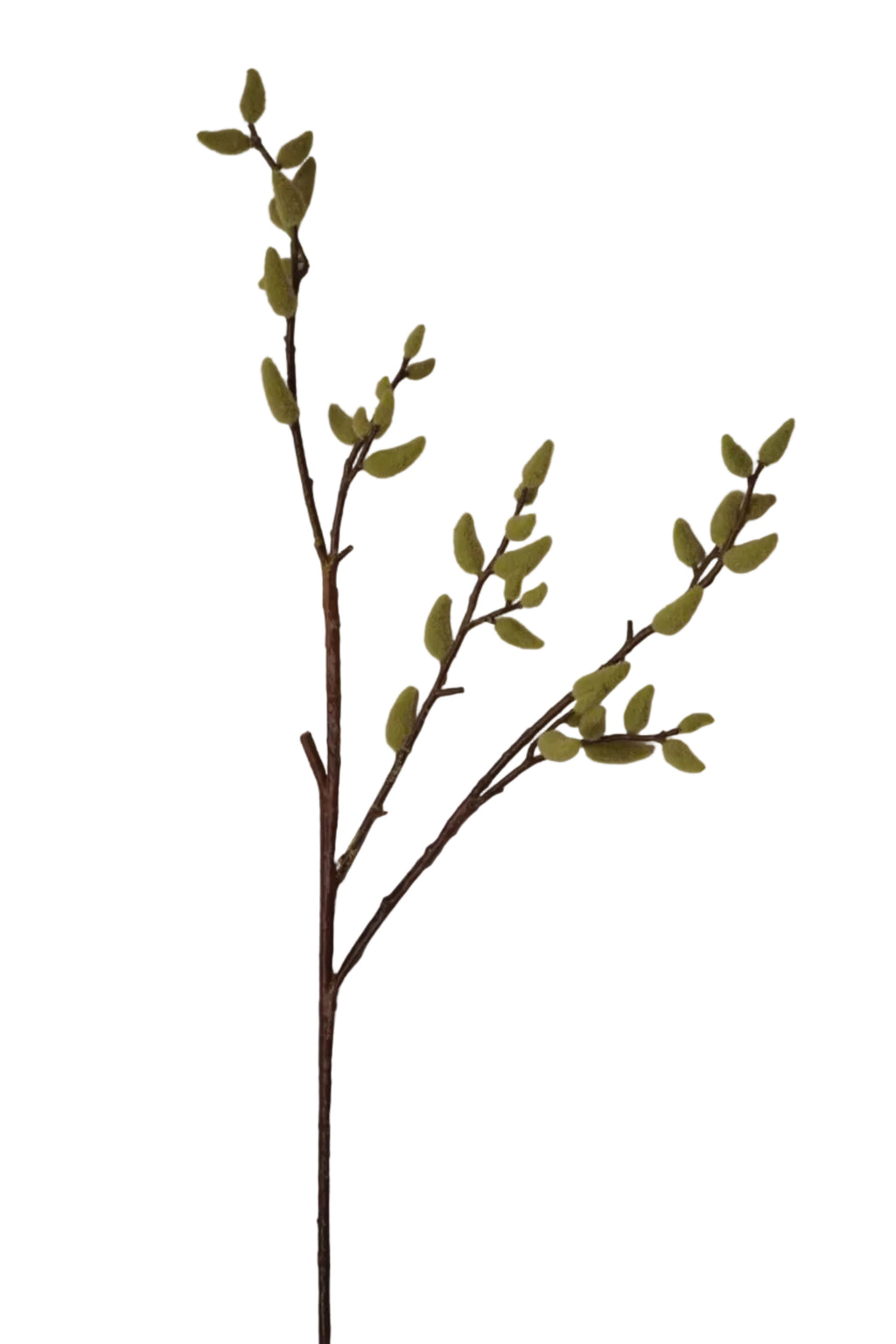 Faux Magnolia Bud Branch