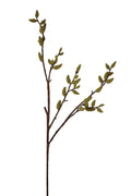Faux Magnolia Bud Branch