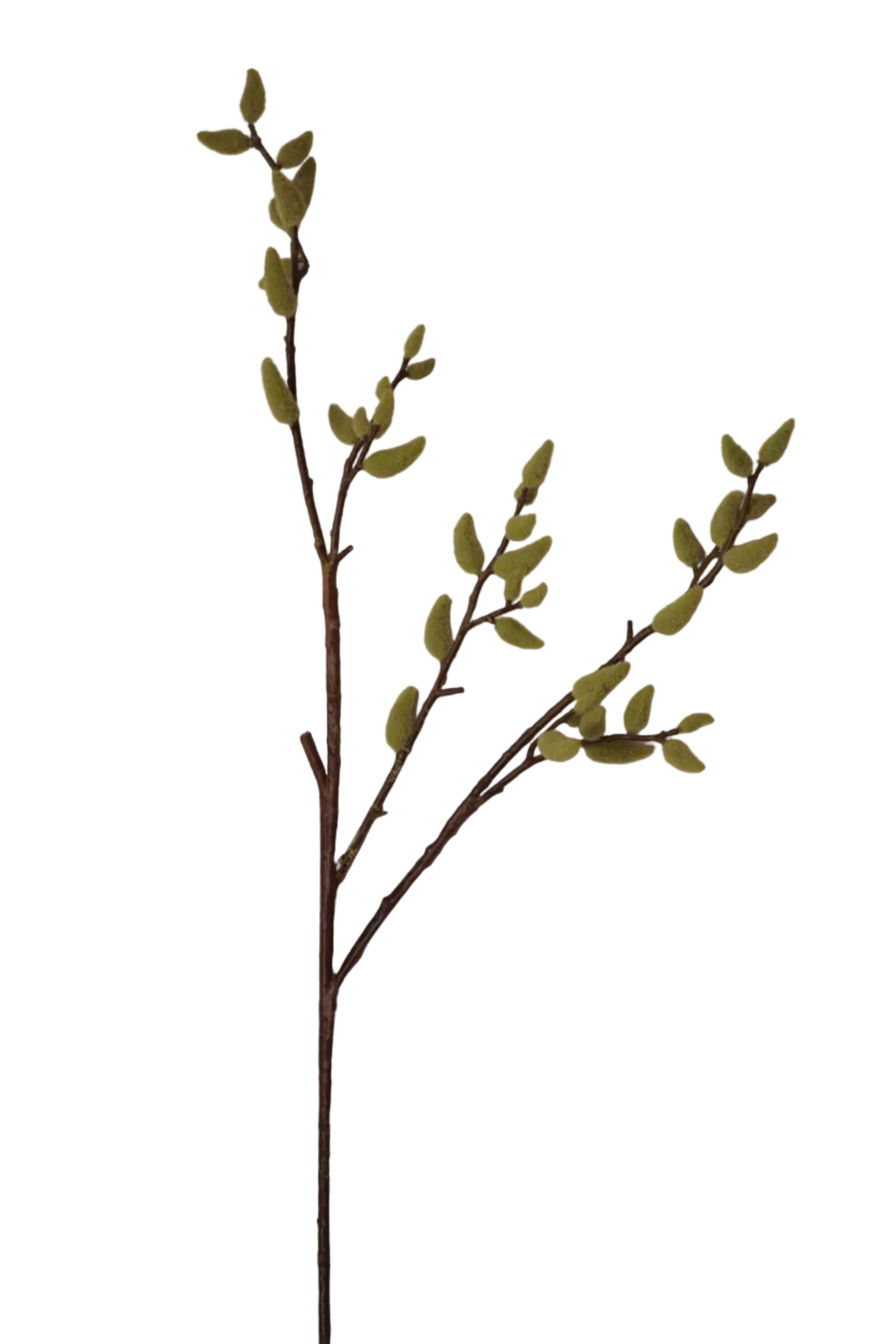 Faux Magnolia Bud Branch