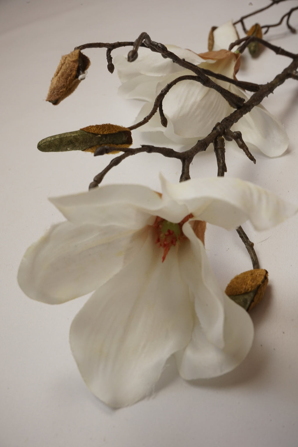 Faux Magnolia White