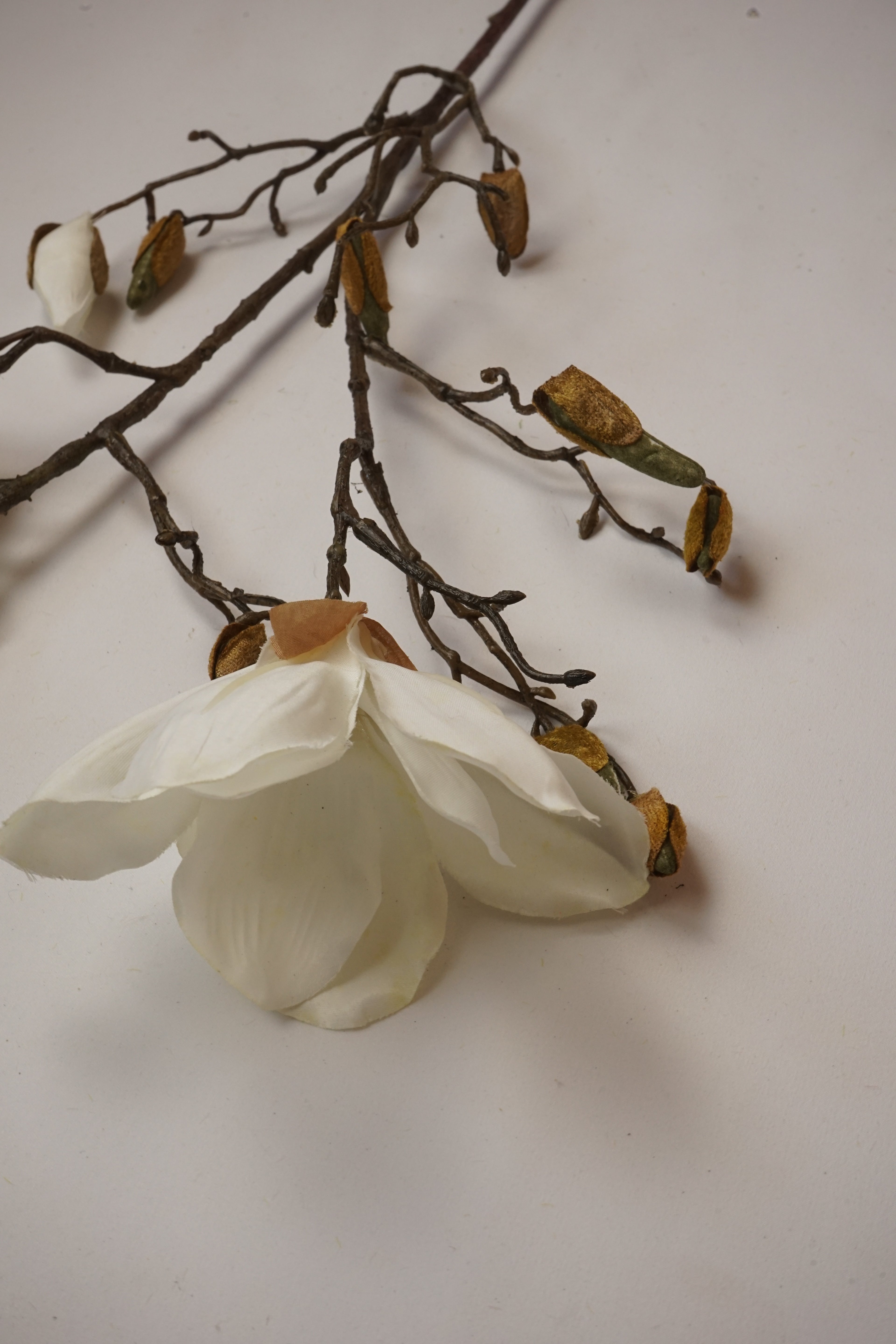 Faux Magnolia White