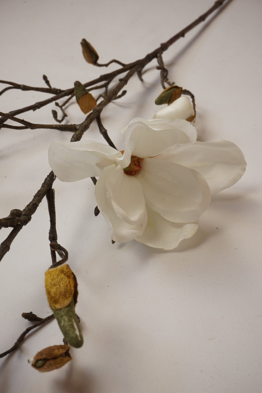Faux Magnolia White