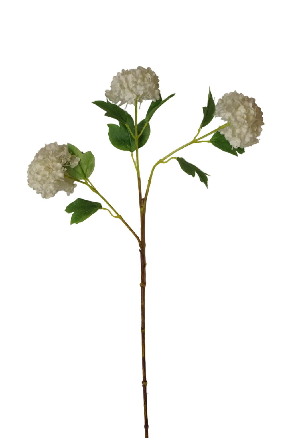 Faux Viburnum Branch white