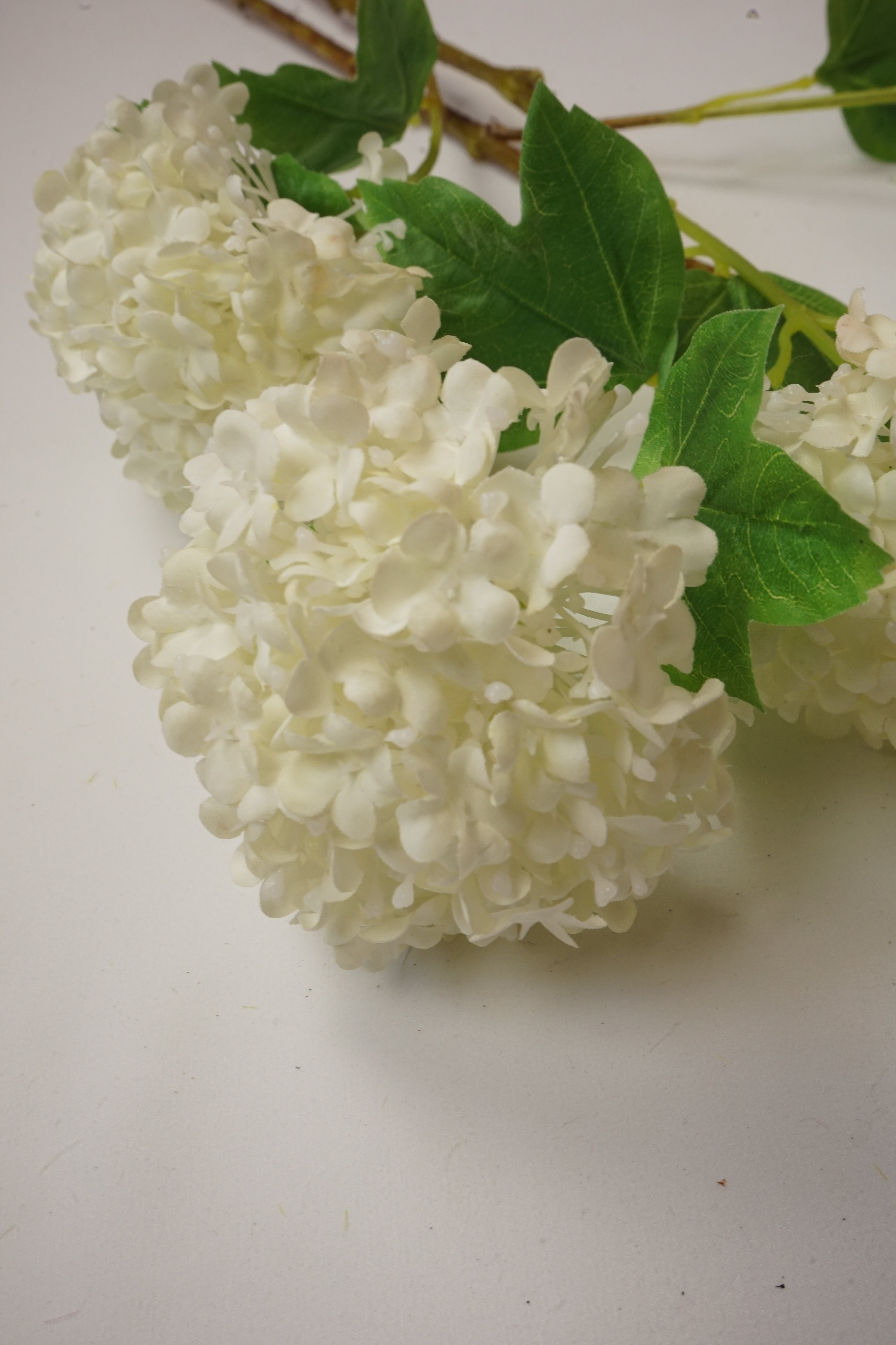Faux Viburnum Branch white