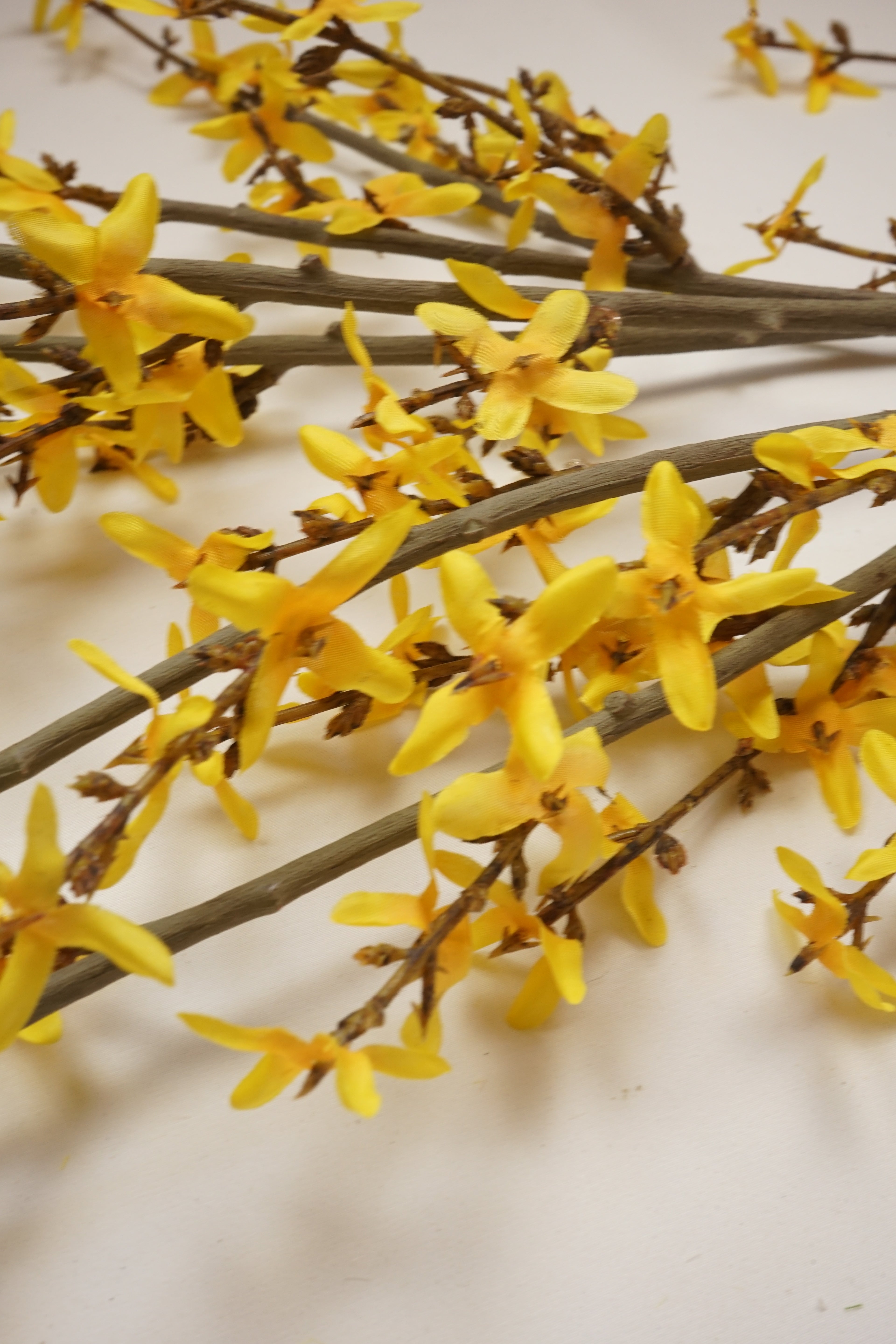 Faux Forsythia Branch