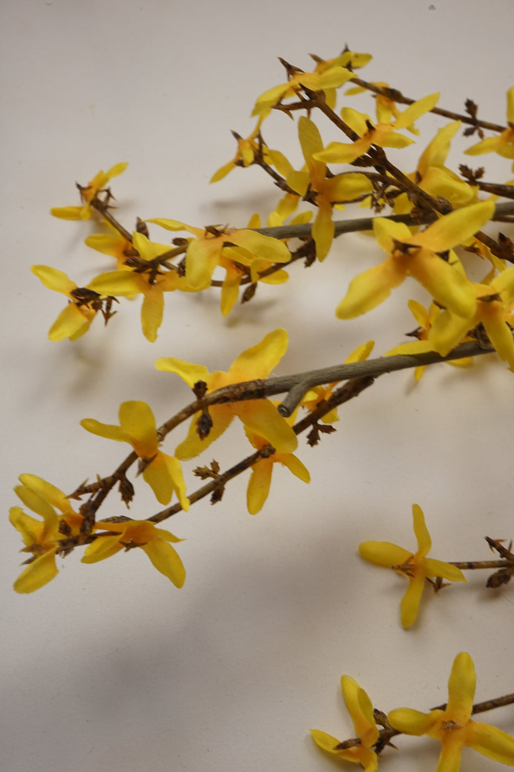 Faux Forsythia Branch
