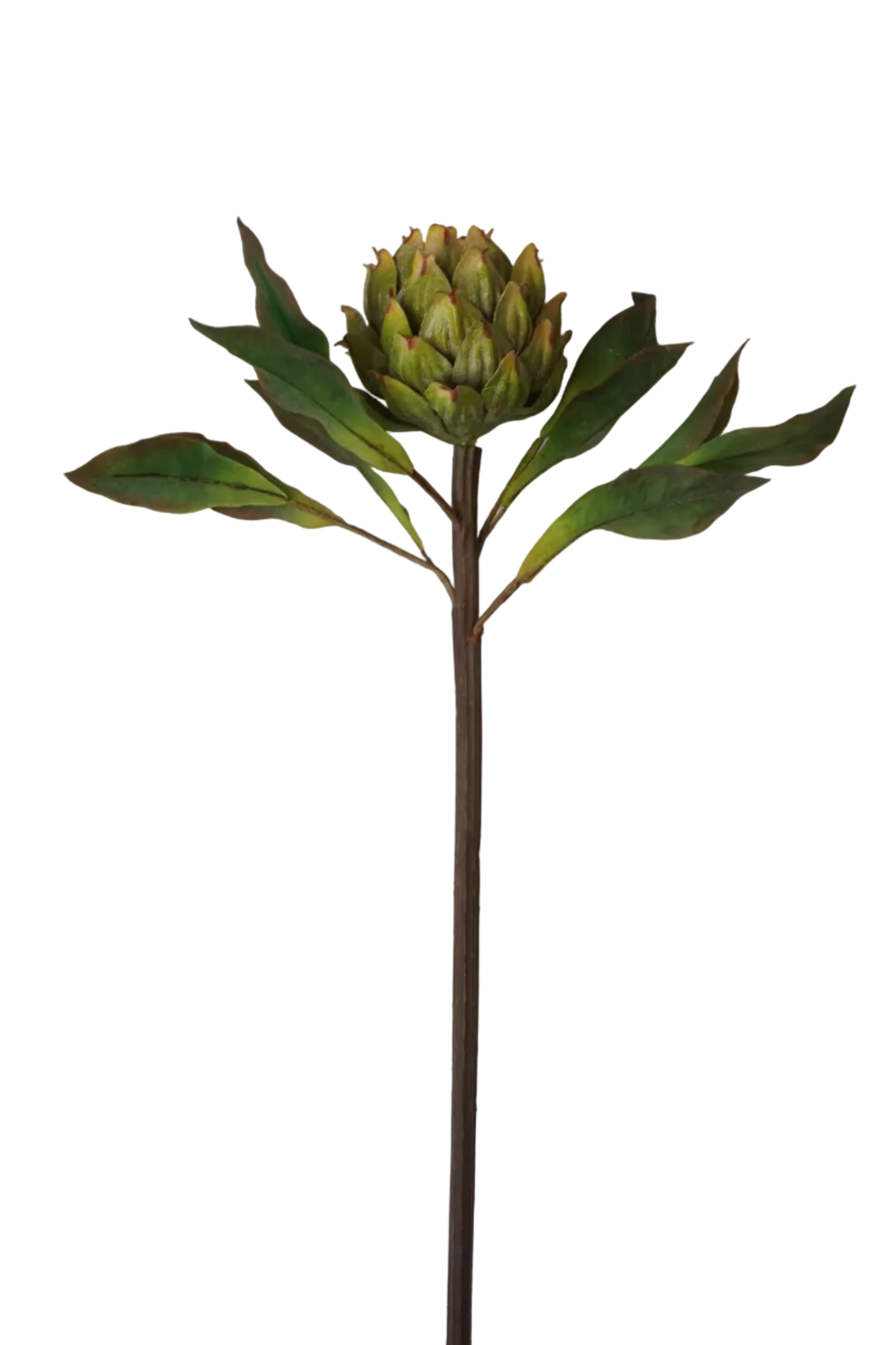 Faux Green Artichoke Stem