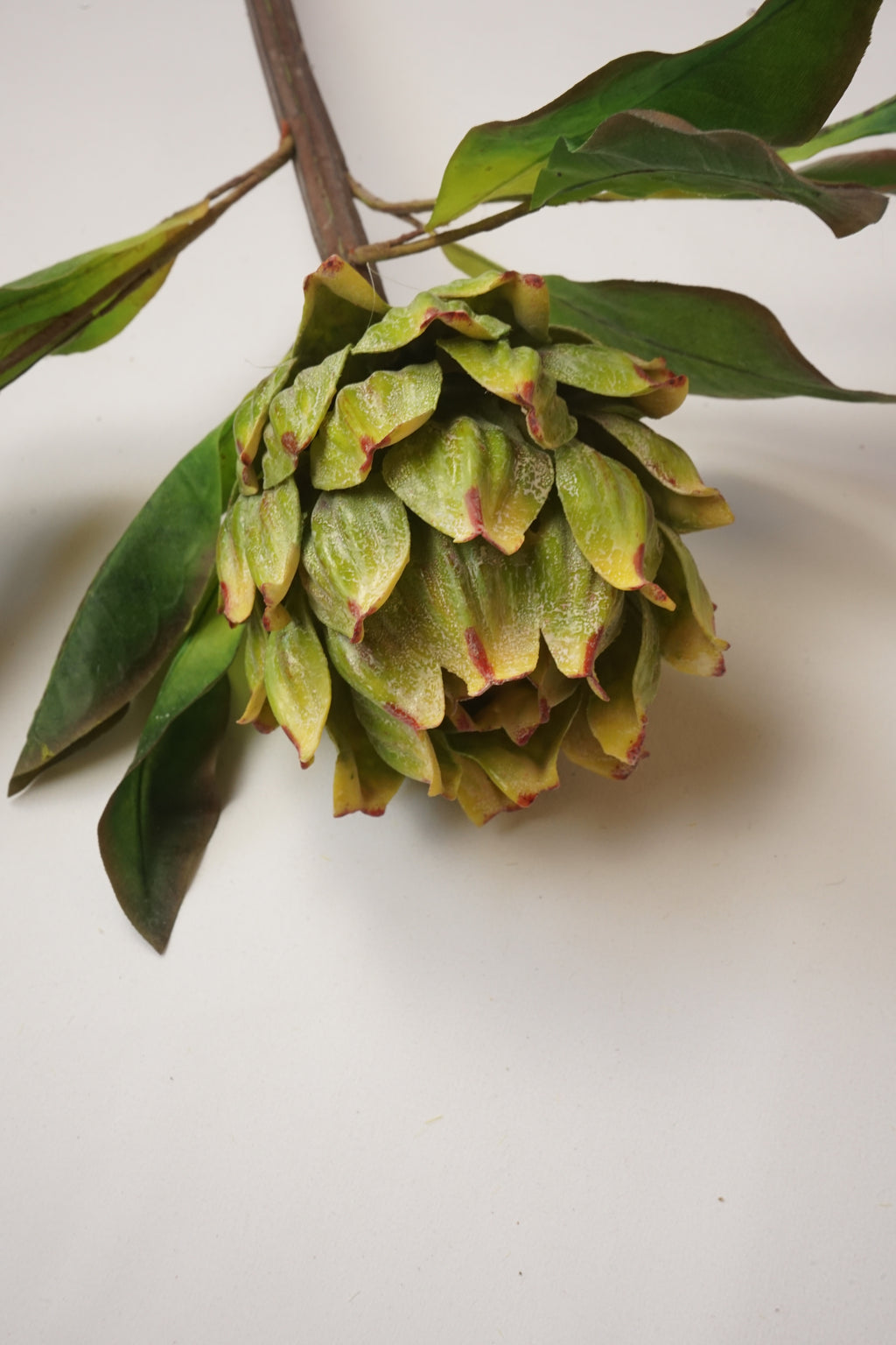 Faux Green Artichoke Stem