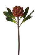 Faux Red Artichoke Stem