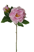 Faux Lilac Pink Peony