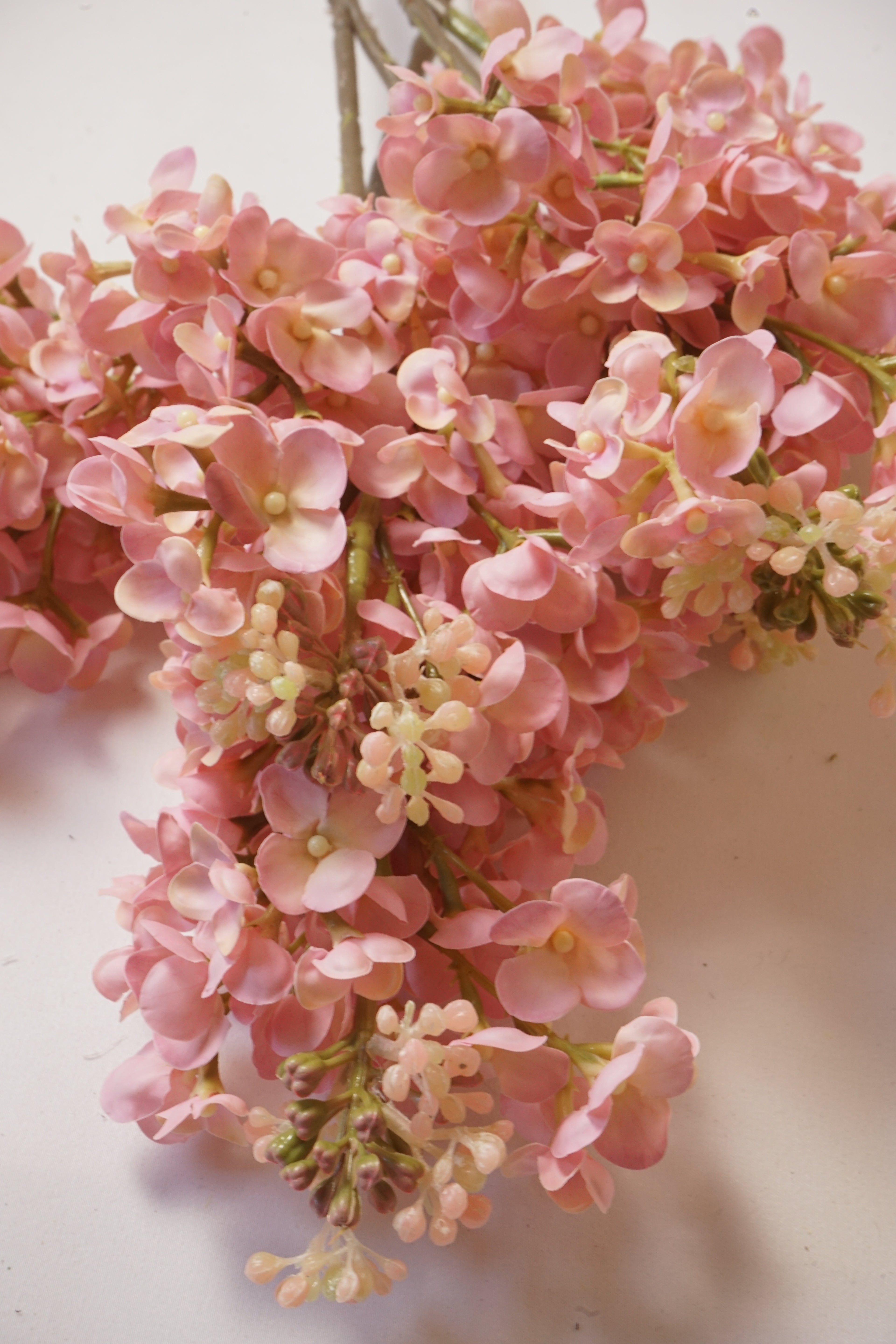Faux Blush Pink Lilac Branch Real touch