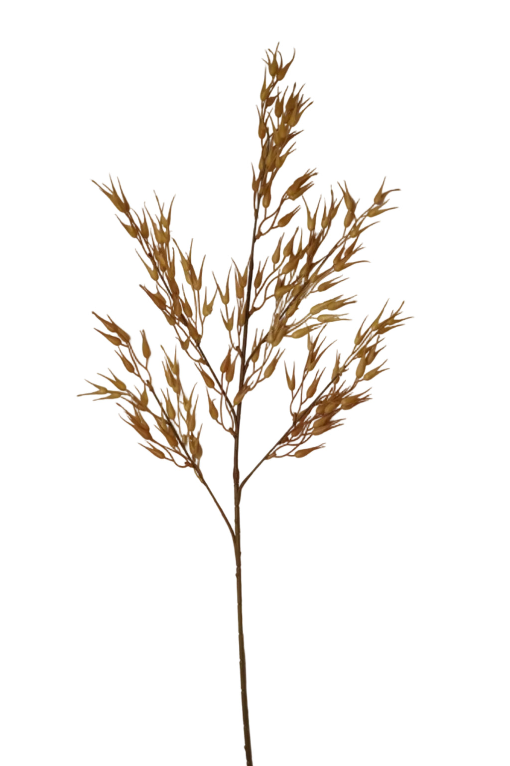 Faux Dried Oat Grass Spray