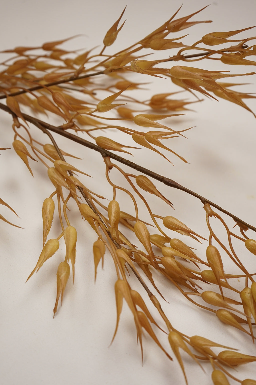 Faux Dried Oat Grass Spray