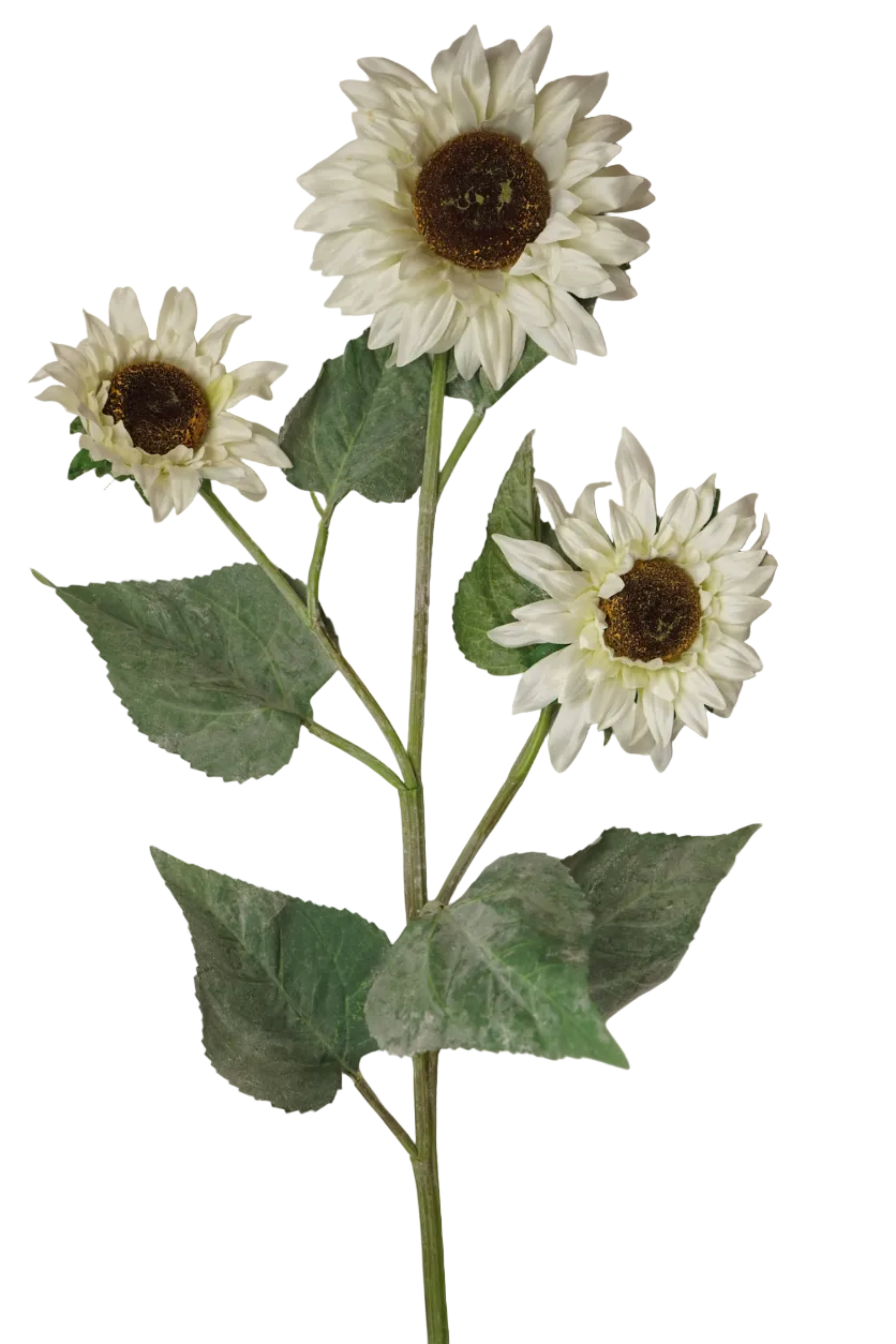 Faux Cream Sunflower Spray