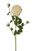 Faux Ivory Dahlia Spray