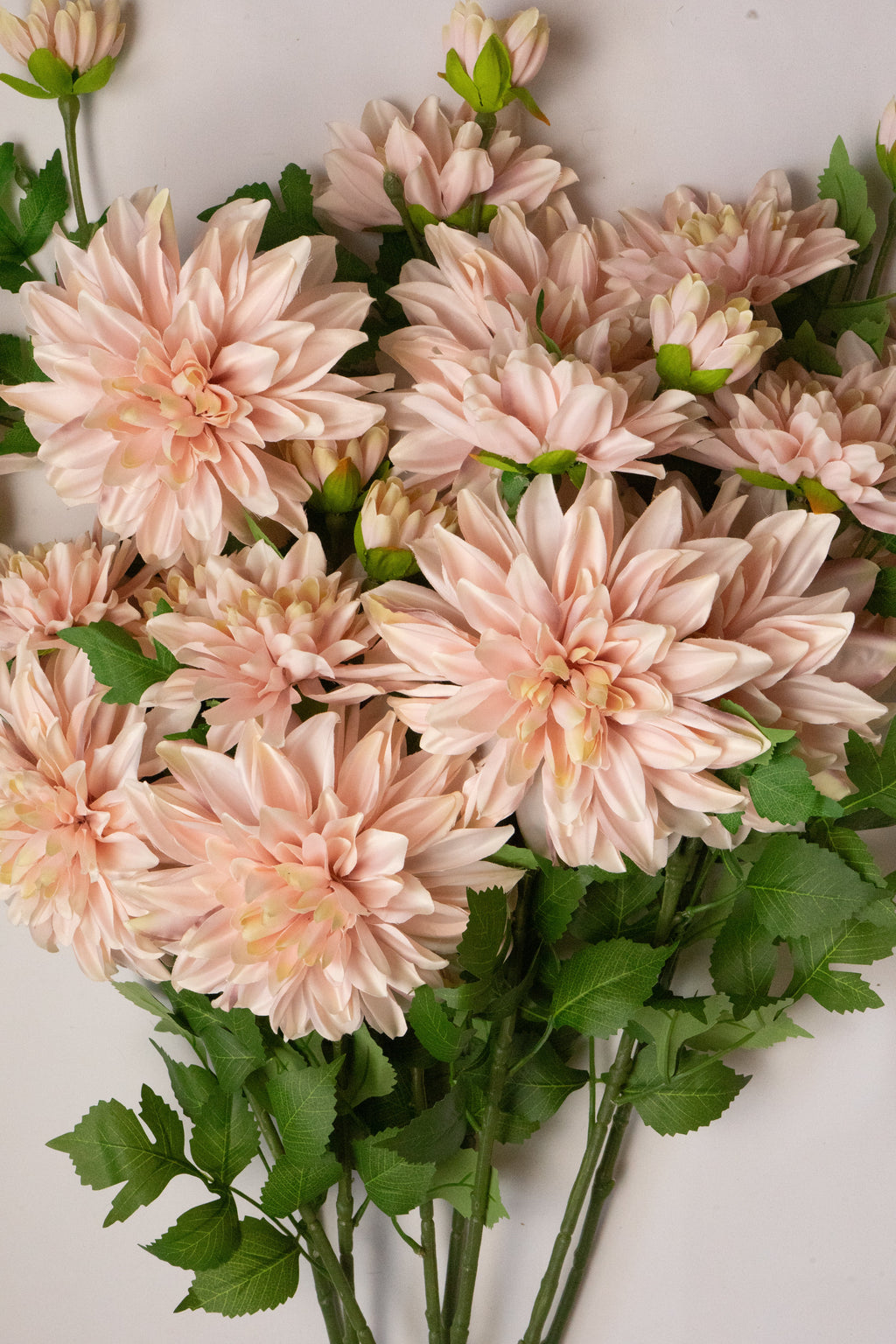 Faux Blush Pink Dahlia
