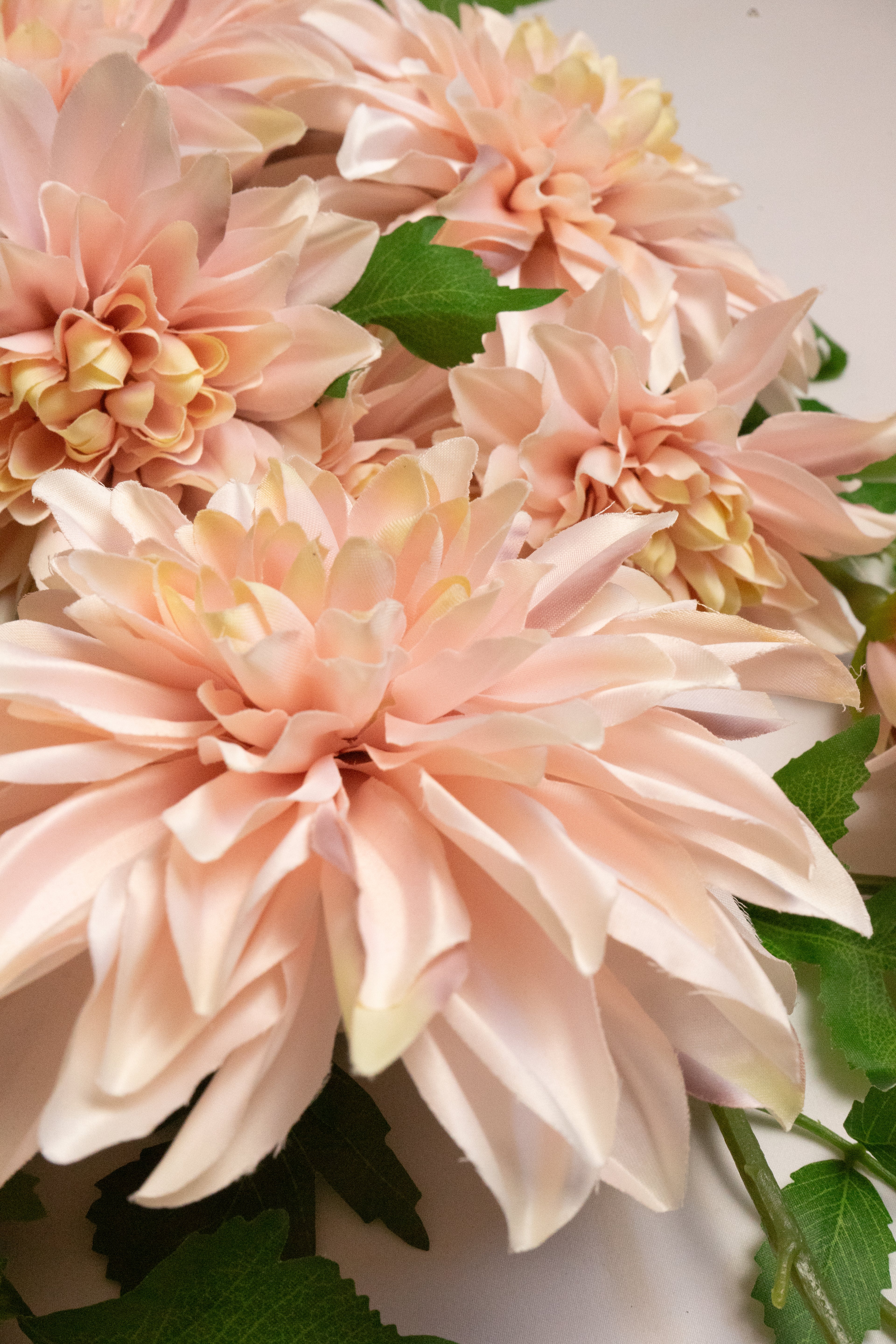 Faux Blush Pink Dahlia