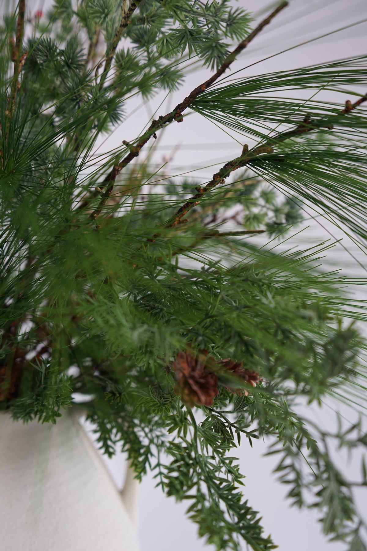 Faux Long Needle Pine Branch