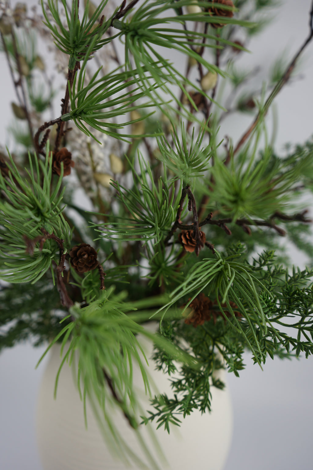 Faux Pine Spray Branch