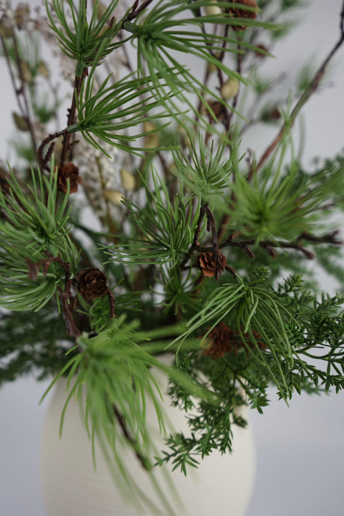 Faux Pine Spray Branch