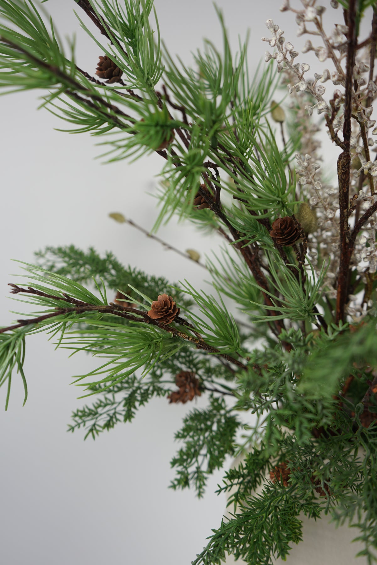 Faux Pine Spray Branch